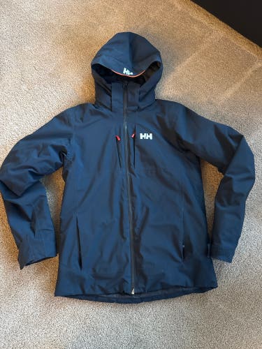 Navy Blue size 16 Youth Helly Hansen Jacket (Used)