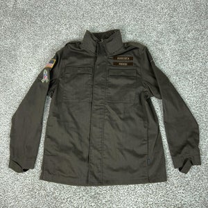 Minnesota Vikings Jacket Mens Large Brown NFL Football Nike Salute To Service