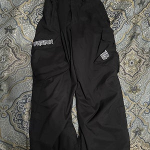 Black Unisex Youth Medium Burton Pants (Used)