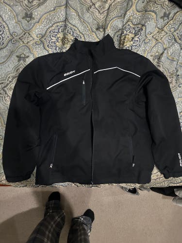 Black Kids Unisex XL Bauer Jacket (Used)