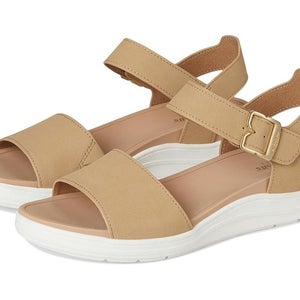 Dr. Scholl's Time Off Sky Sandals Women's US 6.5 Honey Tan Faux Leather HAWK1393