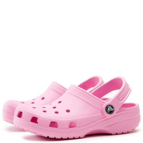 Crocs Classic 206991-6SW Clogs Kids 12 Taffy Pink Slip On Comfort Shoes HAWK1336