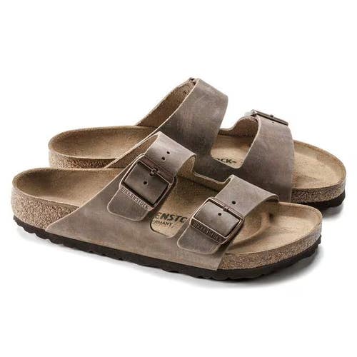 Birkenstock Arizona 1009527 Slide Womens 10 Tobacco Brown Suede Sandals HAWK1624
