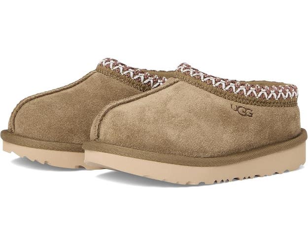 UGG Tasman II 1019066T-ALP Slippers Toddler 8 Antilope Suede Slip On HAWK1496