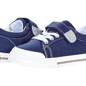 Footmates Jordan V101-410 Sneakers Kids 12 Navy Comfort Casual Shoes HAWK1506