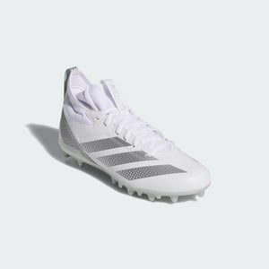 Adidas Adizero Impact.2 IF9347 Mens US 9.5 White Silver Football Cleats HAWK1254