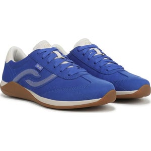 Ryka Era Sneaker Women's US 9 Dazzling Blue Micro Suede Lace-Up Shoes HAWK1404