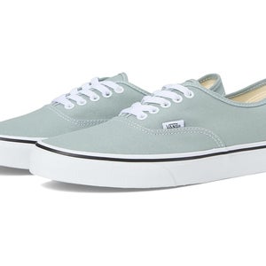 Vans Authentic Sneaker Mens 5.5 Theory Pure Gray Canvas Lifestyle Shoes HAWK1392