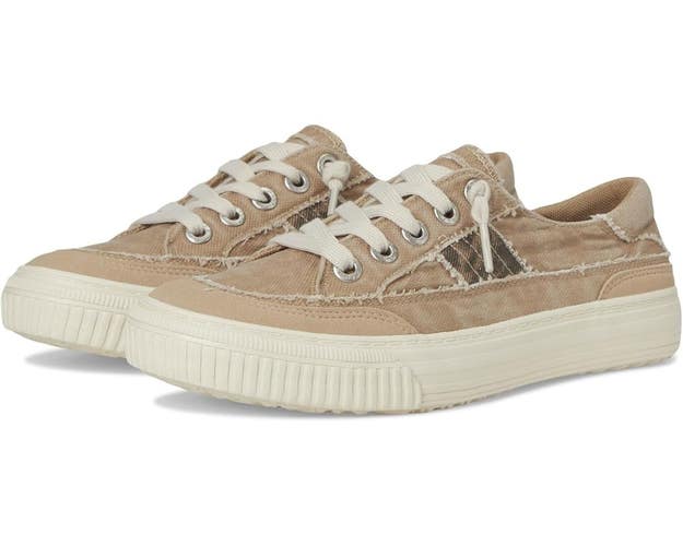 Blowfish Malibu Alex Sneaker Womens 11 Desert Khaki Canvas Casual Shoes HAWK1666