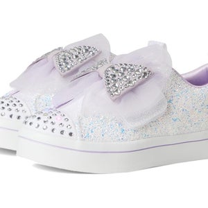 Skechers Twi-Lites 2.0 - Sweetie Bow 314382L-WHT Kids 2.5 White Shoes HAWK1281