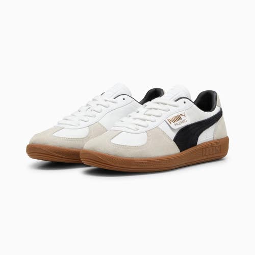 Puma Palermo 396464-01 Sneakers Mens US 10.5 White Leather Casual Shoes HAWK1630