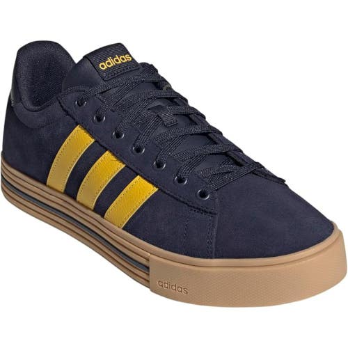 Adidas Daily 4.0 Sneakers Men's 11 Ink Yellow Lace Up Sportswear Shoes HAWK1465