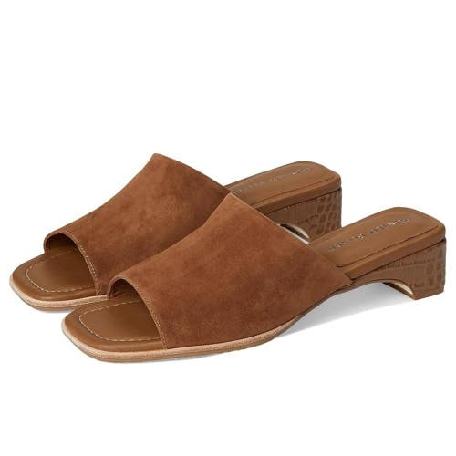 Donald Pliner Clodie Sandals Women's US 8 Brown Leather Slip-On Slide HAWK1569