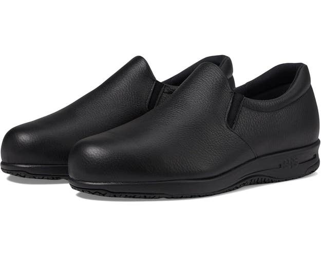 SAS Patriot SR 2680-013 Women's US 8 Black Leather Non-Slip Work Shoes HAWK1486