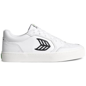 Cariuma Vallely Sneakers Women's 8.5 White Leather Skateboarding Shoes HAWK1224