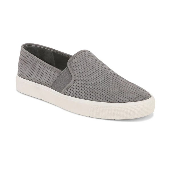 Vince Blair 5 Sneakers Women's US 9.5 Stone Gray Slip On Comfort Shoes HAWK1464
