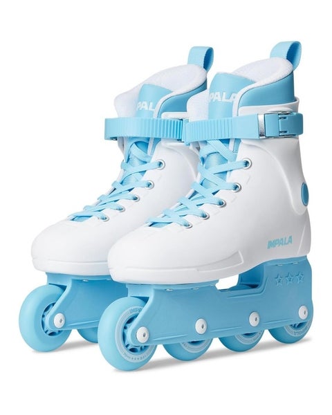 Impala IMPINLINE1 Women's 8 White Lightspeed Inline Rollerskates Shoes HAWK1505