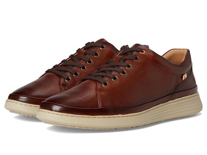 Samuel Hubbard Featherlight Fast Men 9.5 EE Cognac Leather Lace-Up Shoe HAWK1436