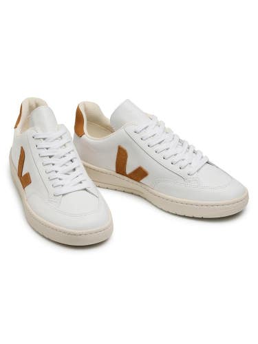 Veja V-12 XD022322 Sneakers Women's US 11 White Leather Lifestyle Shoes HAWK1335