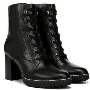 Naturalizer Callie F9811LD003 Boots Women's US 8 Black Leather Bootie HAWK1144