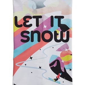 Spyder Unisex One Size Multicolor Tie Dye "Let It Snow" Cruise Neck Tube JZZ236