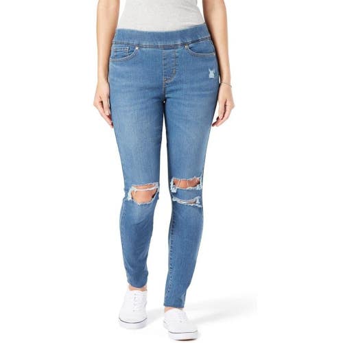 Levi Strauss Signature Gold Jeans Womens 26x32 Blue Denim Totally Shaping JZZ162