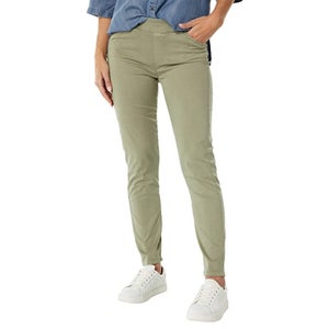 Lisette L Montreal Josie Lyocell Slim Ankle Pants Women's 6 Green Skinny JZZ119