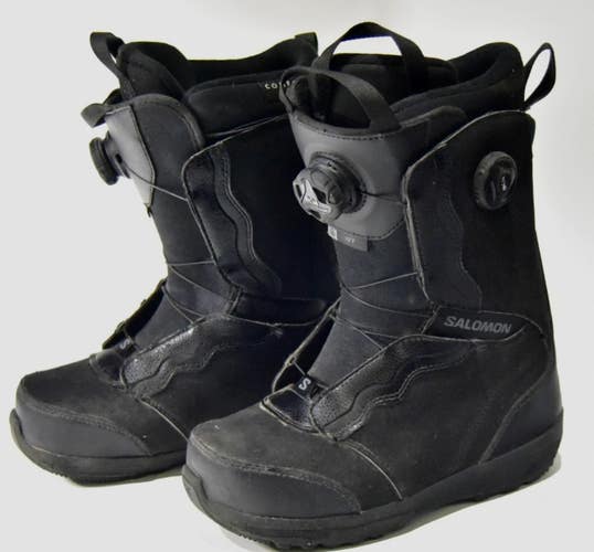 SALOMON IVY SNOWBOARD BOOTS WOMEN SIZE 7.5