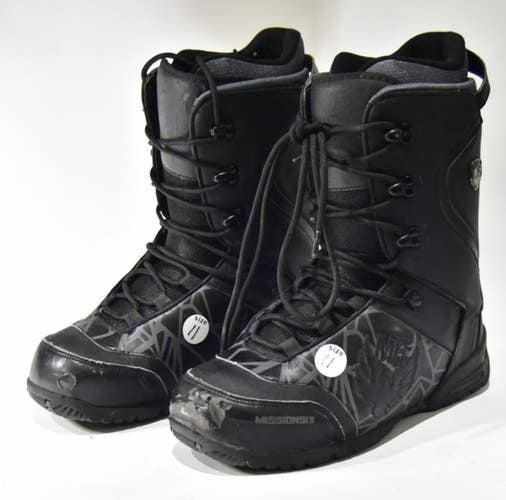 MISSION 6 M6 SNOWBOARD BOOTS MEN SIZE 11