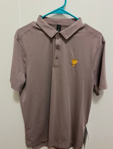 Brand New Lululemon President’s Cup Short-Sleeve Golf Shirt Polo