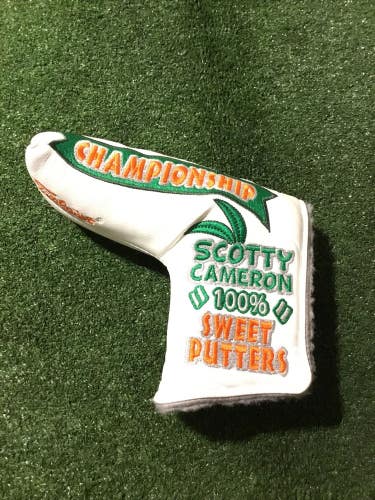 Scotty Cameron Titleist Web.com Florida Orange Pointe Verda Putter Head Cover