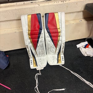 Florida Panthers pro stock Gibson 34" True L12.2 Pro Goalie Leg Pads (Used)