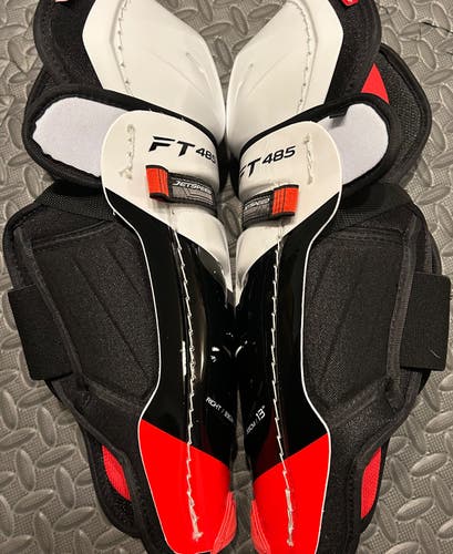 Senior CCM JetSpeed FT485 13" Shin Pads (Used)