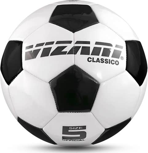 Vizari Classico Soccer Ball | Precision-Engineered Synthetic Design | Adult | VZBL80526-5