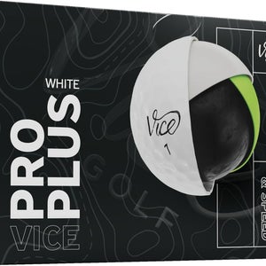 Vice Golf Pro Plus Golf Balls (White, 12pk) 1 Dozen 2025 NEW