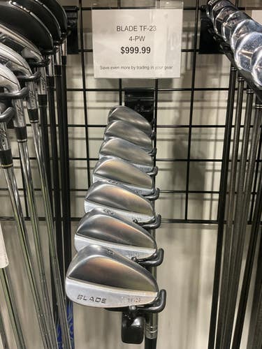Used BLADE TF-23 Mens Iron Set RH 4I-PW 11834-S000045009