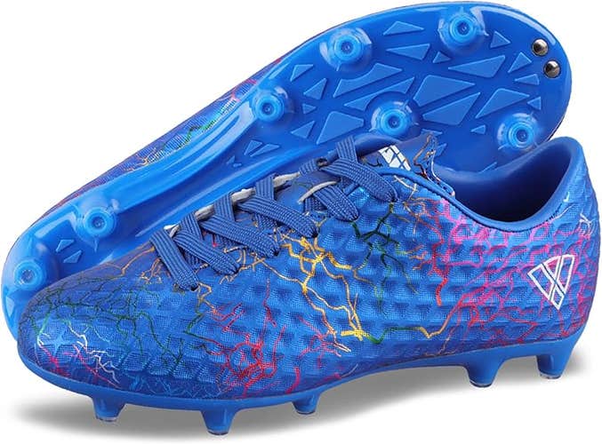Vizari Zodiac Firm Ground Soccer Cleats Lightweight Youth Football Shoes | VZSE93421Y-11.5