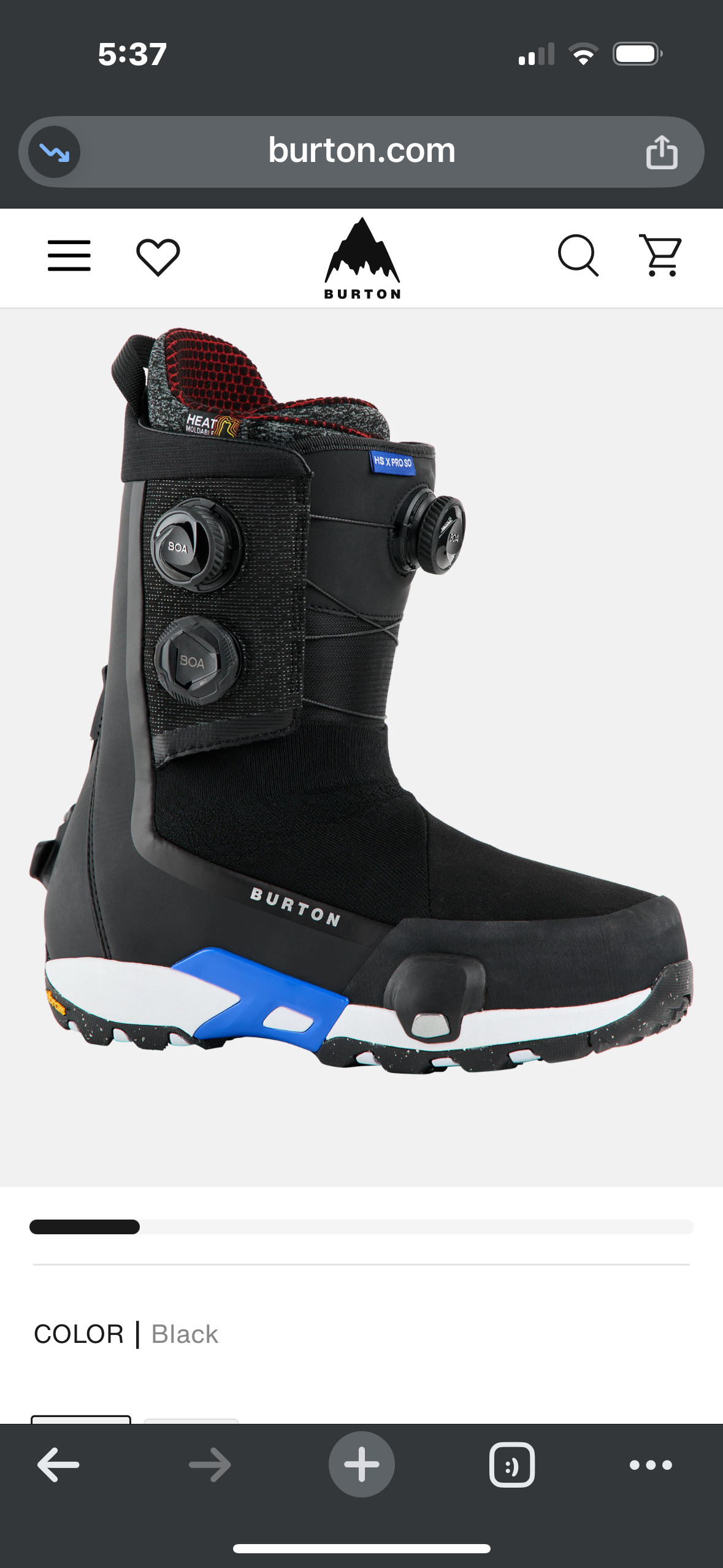 Burton Highshot X Pro Step on | SidelineSwap | Buy and Sell on