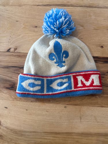 Quebec Nordiques CCM hat/toque