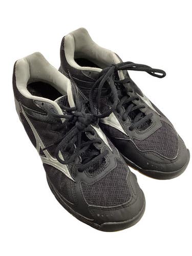 Used Mizuno VB Shoes Adult Black Senior 9.5 11347-S000262390