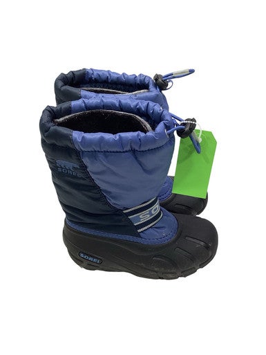 Used Sorel Snow/Hunt/Hike Boots Y Royal Blue Youth 13.0 11347-S000262370