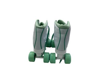 Used RollerDerby ROLLER STAR 600 Senior Roller Quad Skates White Senior 8 11347-S000262353