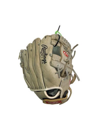 Used Rawlings HIGHLIGHT BB/SB Glove RH Throw Grey 10 1/2" 11347-S000262322