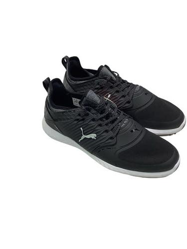 Used Puma Mens Golf Shoes Black Senior 8 11347-S000262316