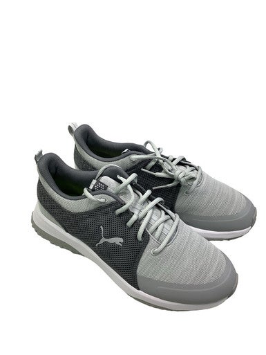 Used Puma Mens Golf Shoes Grey Senior 9 11347-S000262308