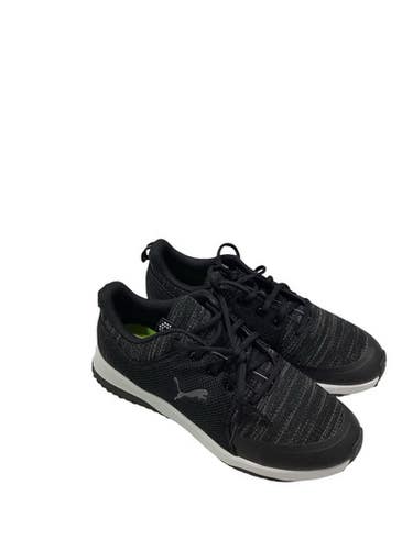 Used Puma Mens Golf Shoes Black Senior 10.5 11347-S000262300
