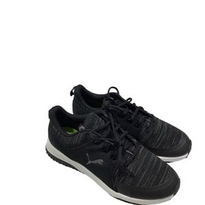 Used Puma Mens Golf Shoes Black Senior 8.5 11347-S000262294