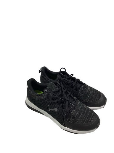 Used Puma Mens Golf Shoes Black Senior 9 11347-S000262295