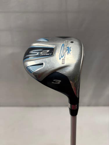 Used Cobra S2 OFFSET Womens Fairway Wood RH 3 Wood 11490-S000268226