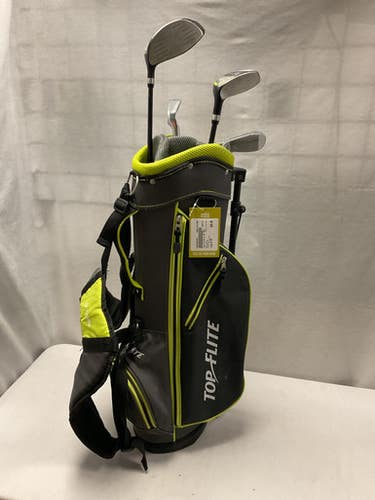 Used Top Flite 6 PC SET Jr Package Set RH Neon Green 6 Piece 11490-S000268207